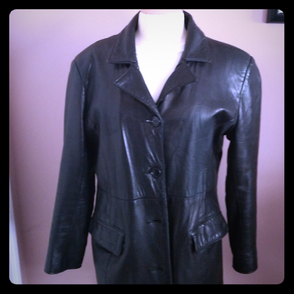 Leather jacket